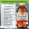 CDL 0,3% CDS 1000ml  aktivierte Fertiglösung mit Pipette in HDPE Laborflasche